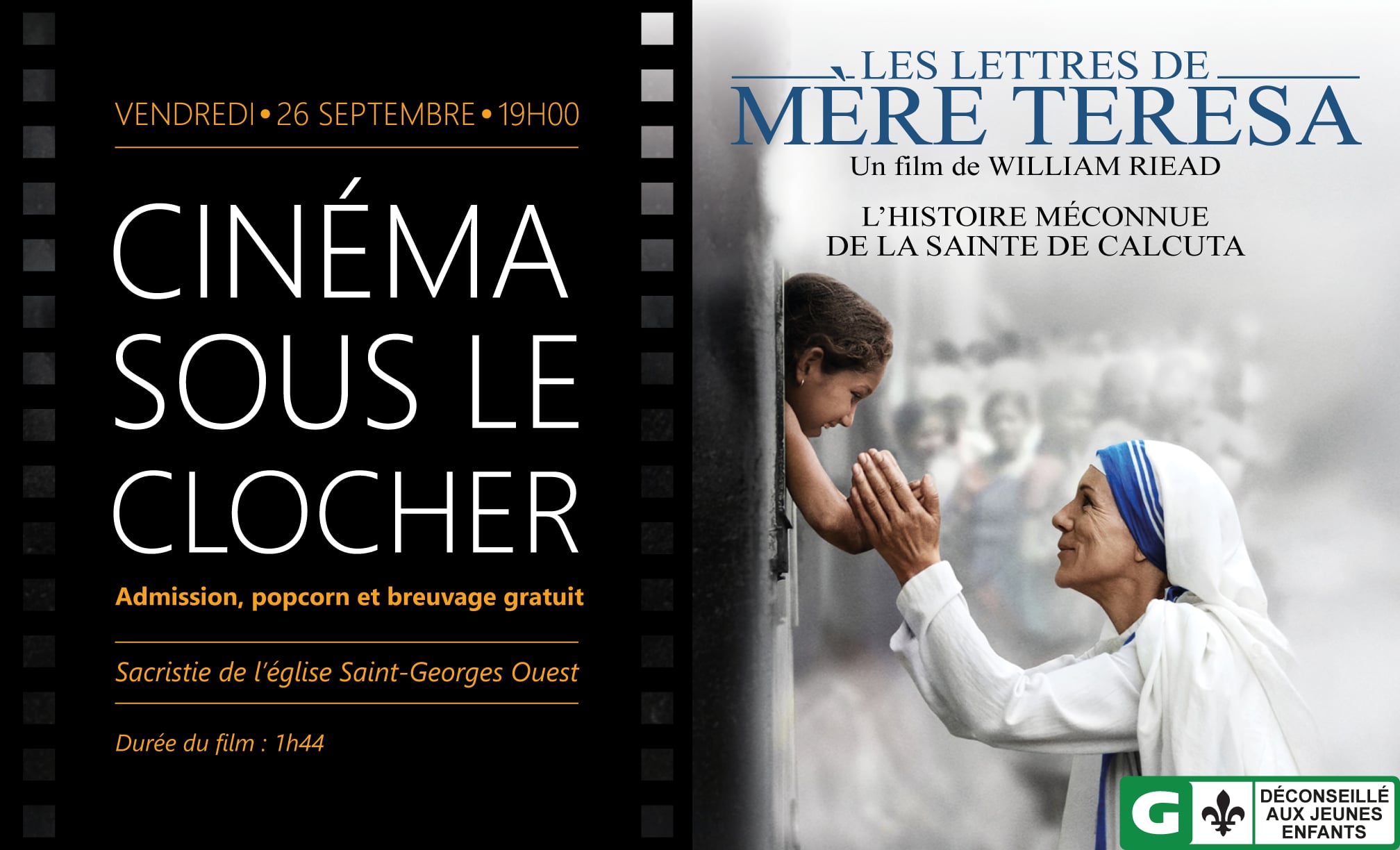 Cinéma sous le clocher