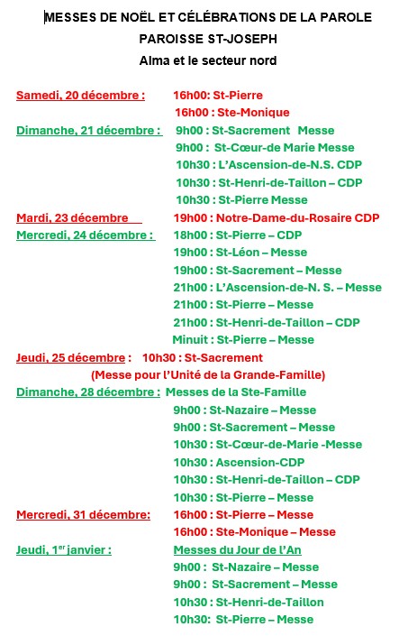 Publiez l'image contenant l'horaire SVP.