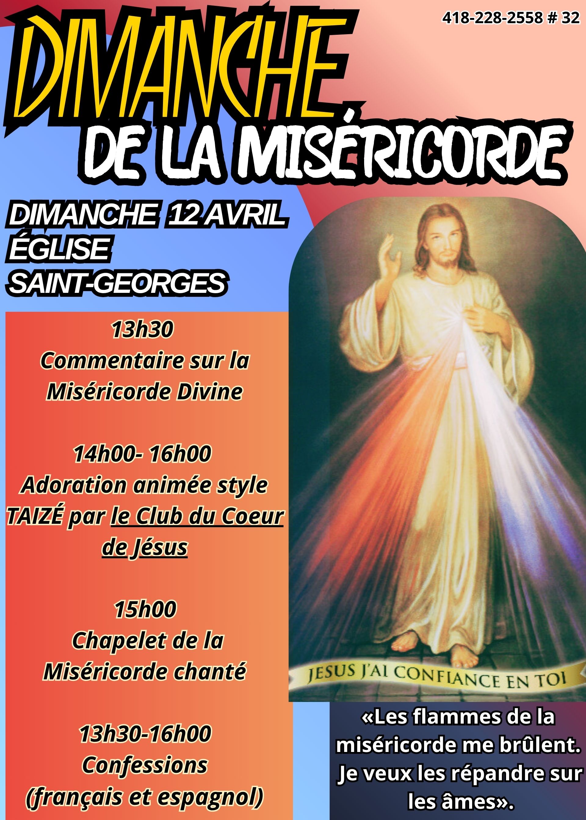 Dimanche de le Miséricorde