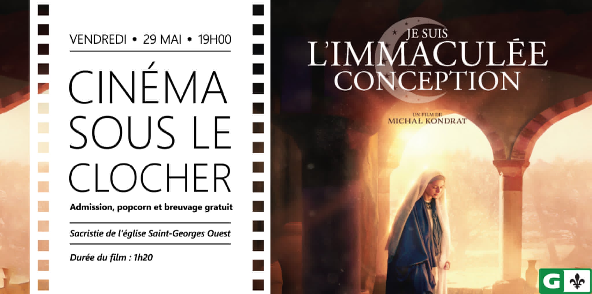 Cinéma sous le clocher