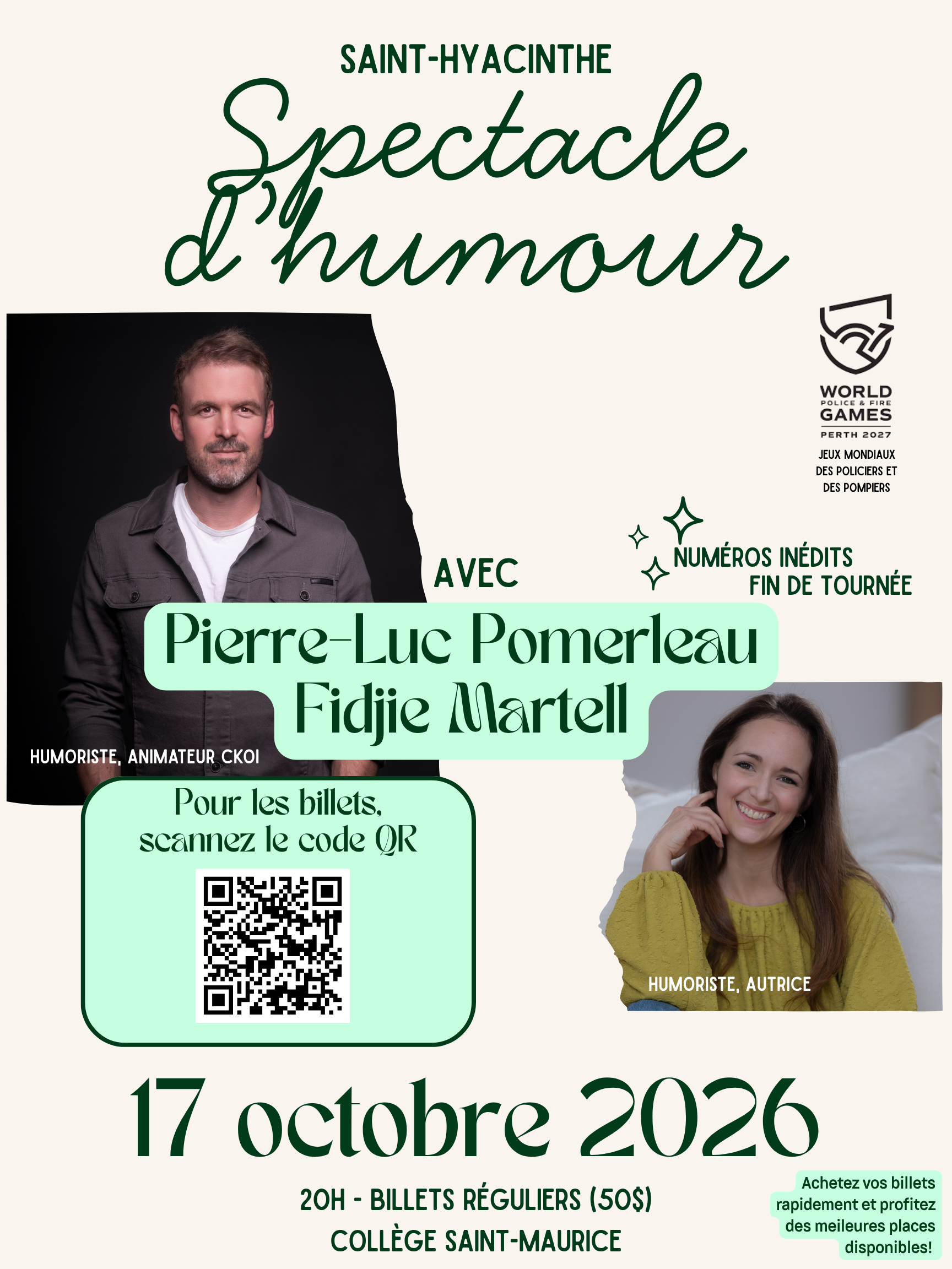 Spectacle Humour Pierre-Luc Pomerleau 