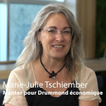 Marie-Julie Tschiember, mentor à Drummond économique.