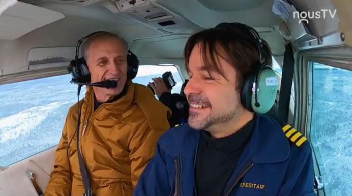 En vol avec Stéphan